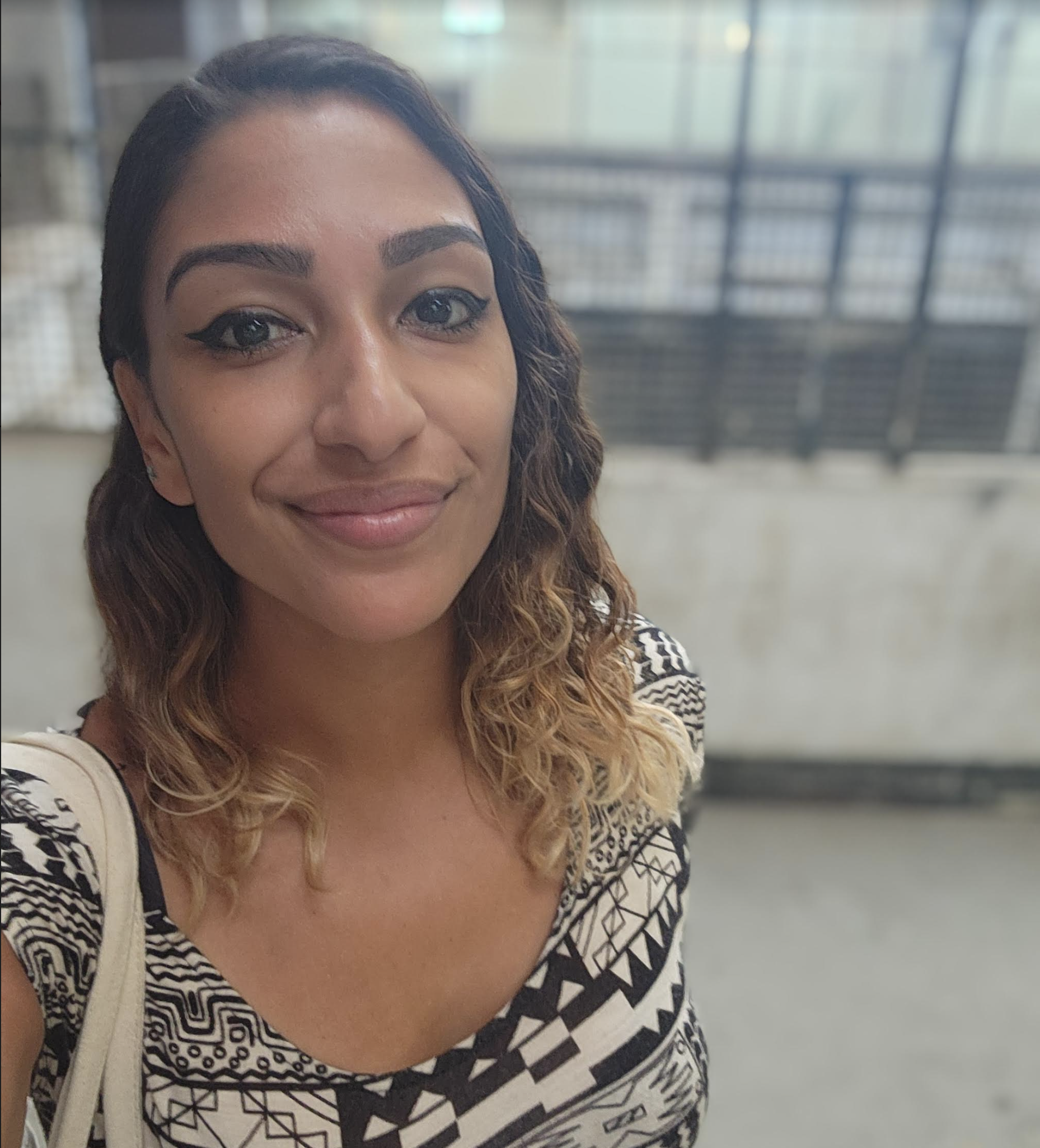 Headshot of student Alicia Banks smiling